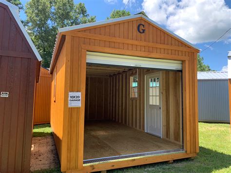 Amazon.com : 10x20 Garage Shed, Metal Building with 2 